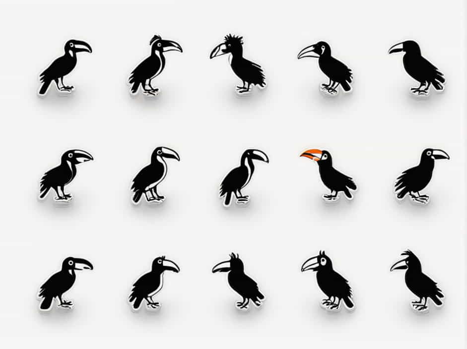 Zebra Pelican Puffin Toucan And Pegasus Crossings