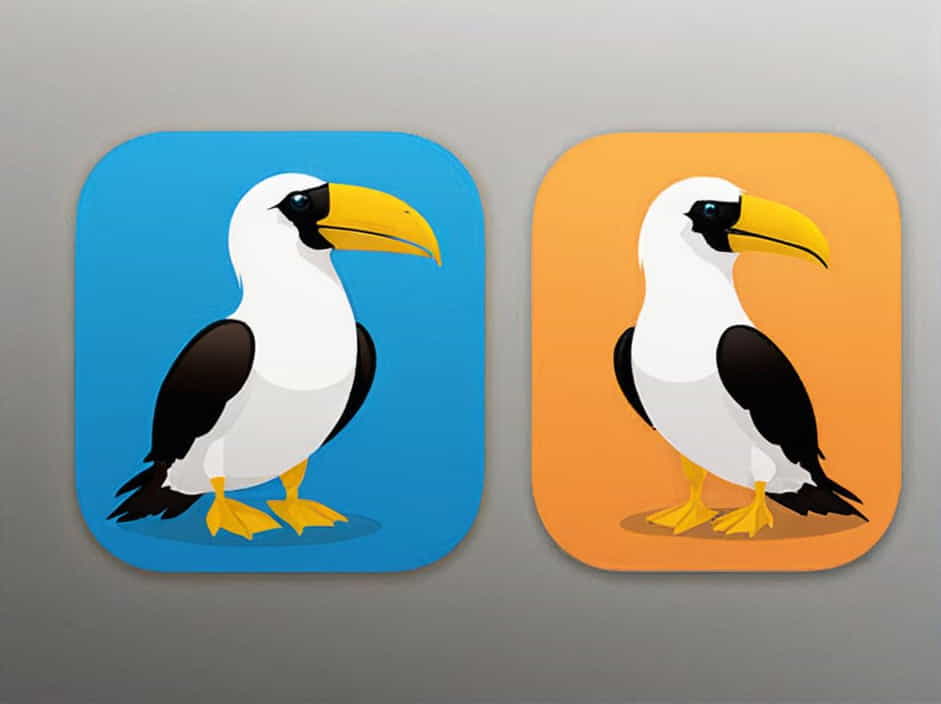 Nazca Booby Vs Masked Booby