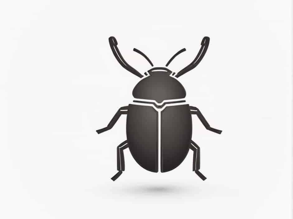Oval Shaped Bug With Long Antennae