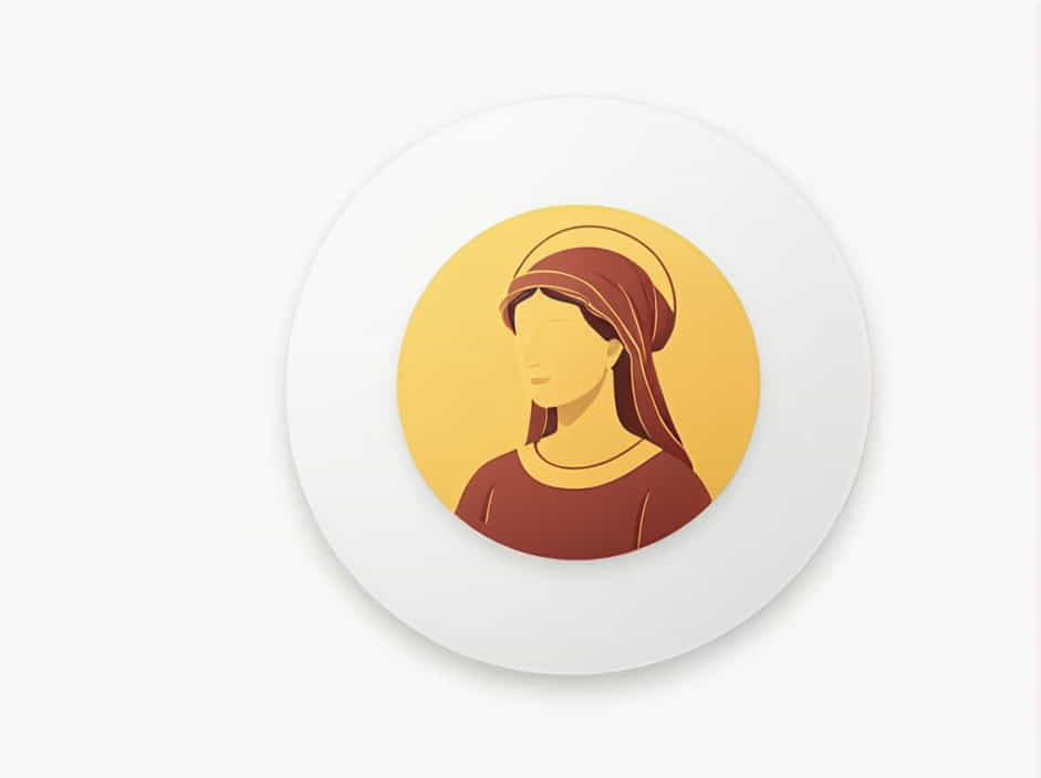 Portrait Of A Young Woman As A Sibyl