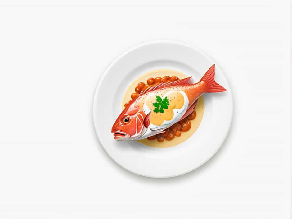 Red Snapper With Creamy Creole Sauce