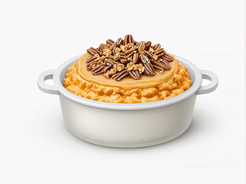 Sweet Potato Casserole With Praline Topping