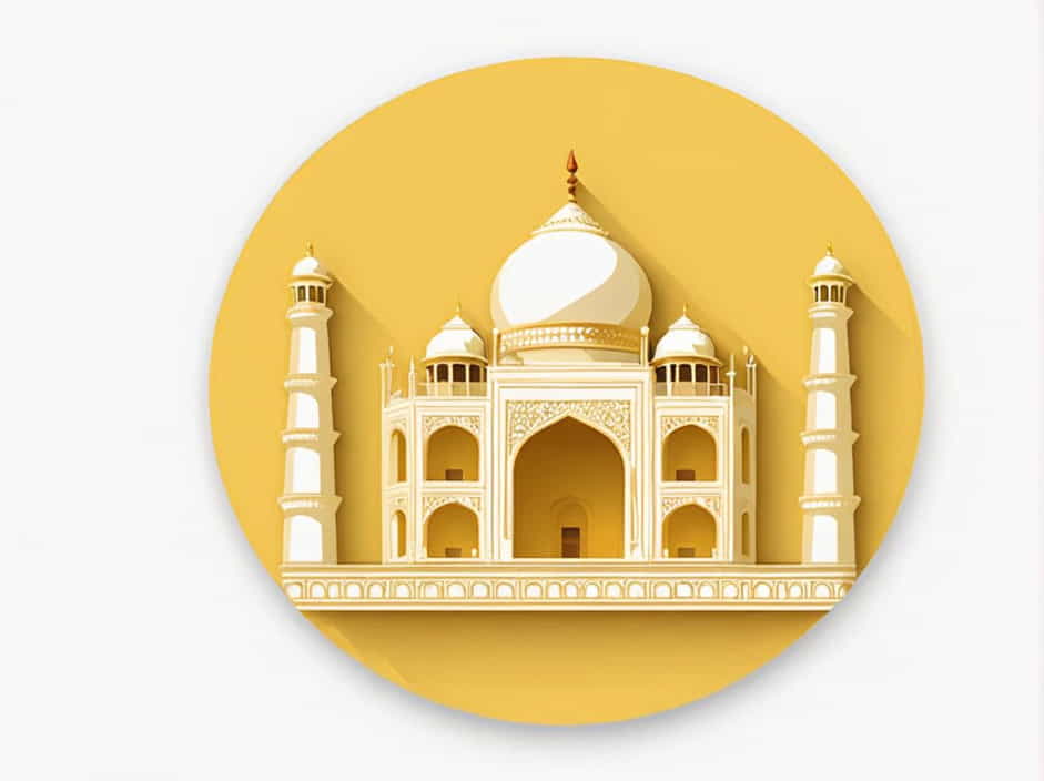 The Yellowness Of Taj Mahal Is Due To