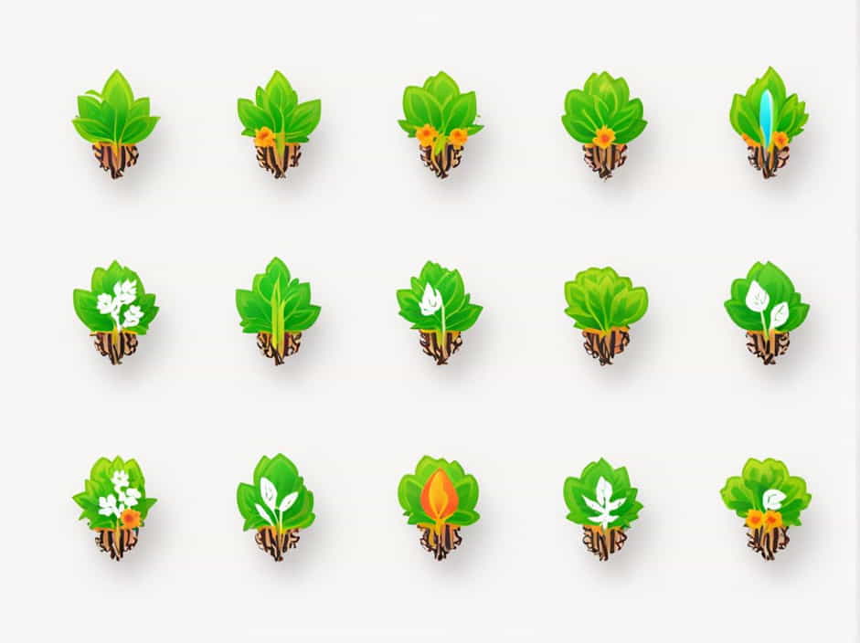 Vegetative And Reproductive Parts Of Plant