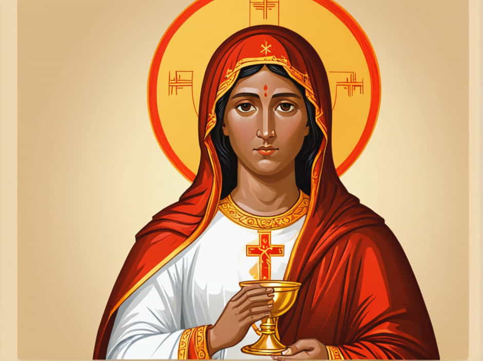 Venerable Mary Magdalen Of Jesus In The Eucharist
