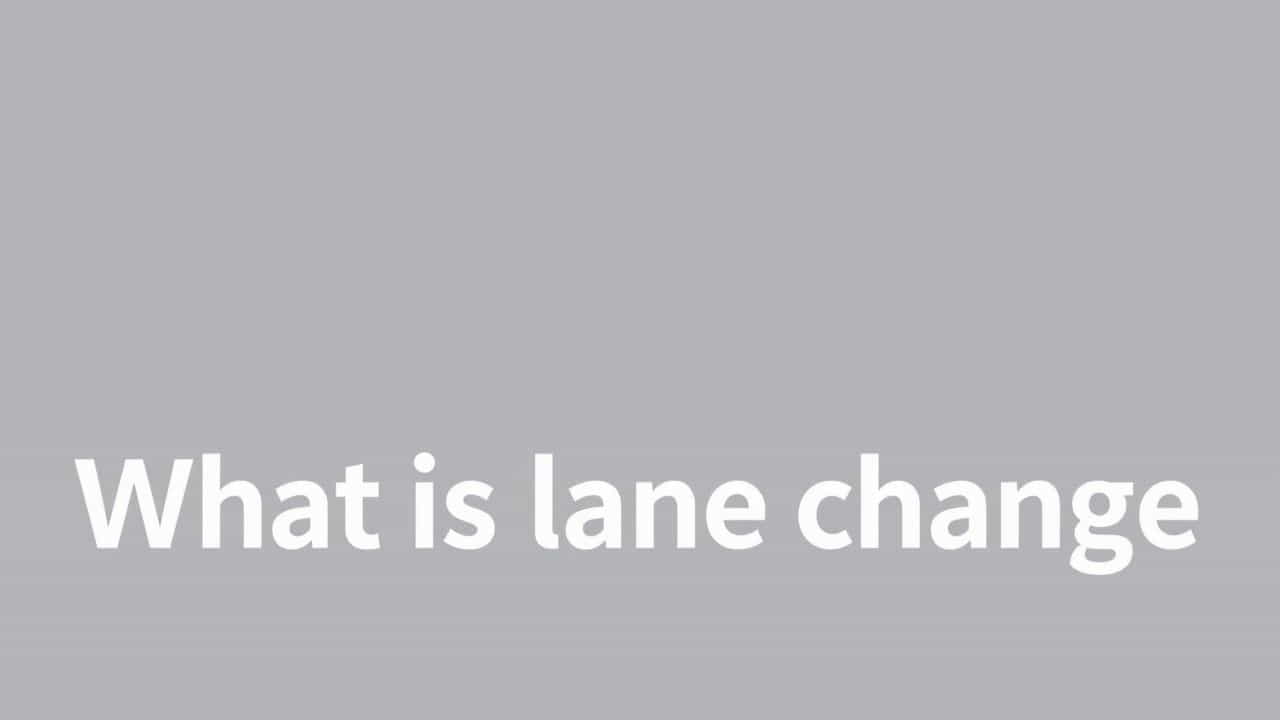 What Is Lane Change Winker