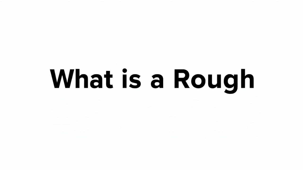 What Is A Rough Estimate