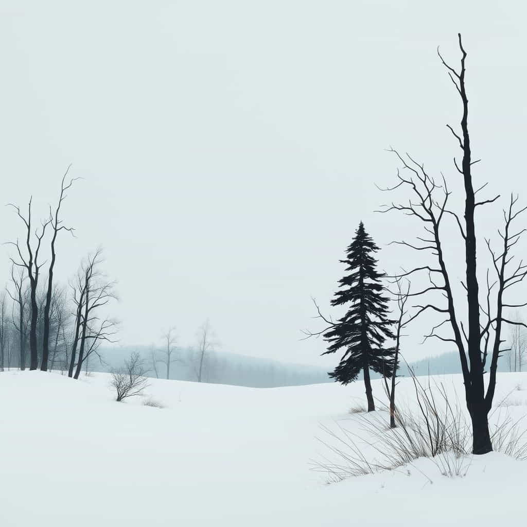 Winter Landscape Caspar David Friedrich